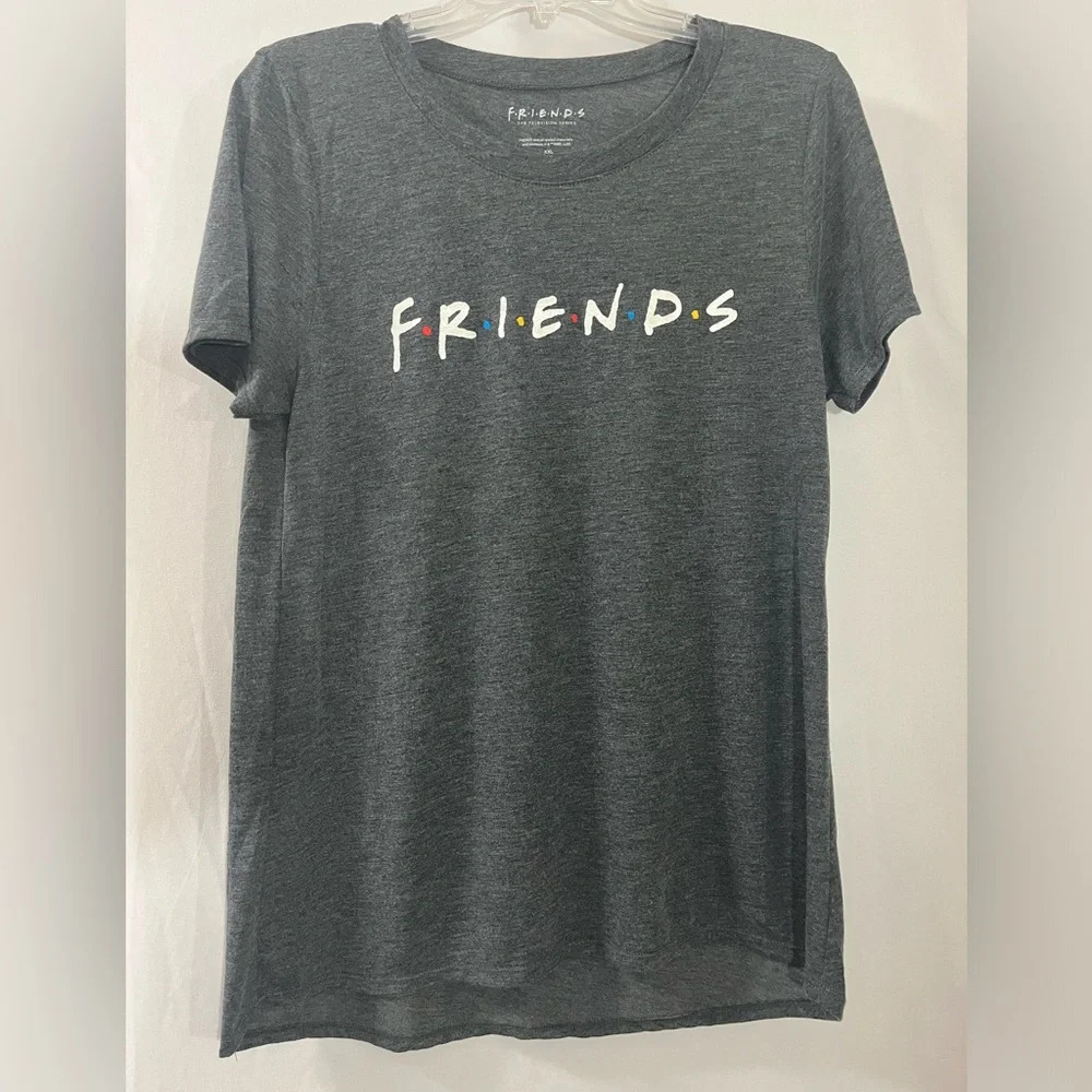 Friends Charcoal‎ Gray Short Sleeve T Shirt Size XXL
